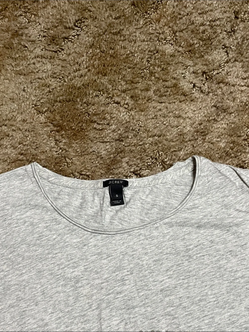 J.Crew Woman’s Gray T Shirt‎ Size Small